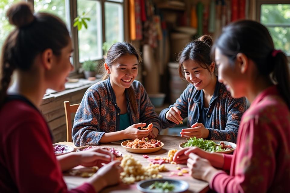 Cultural immersion homestay and artisan workshop experience